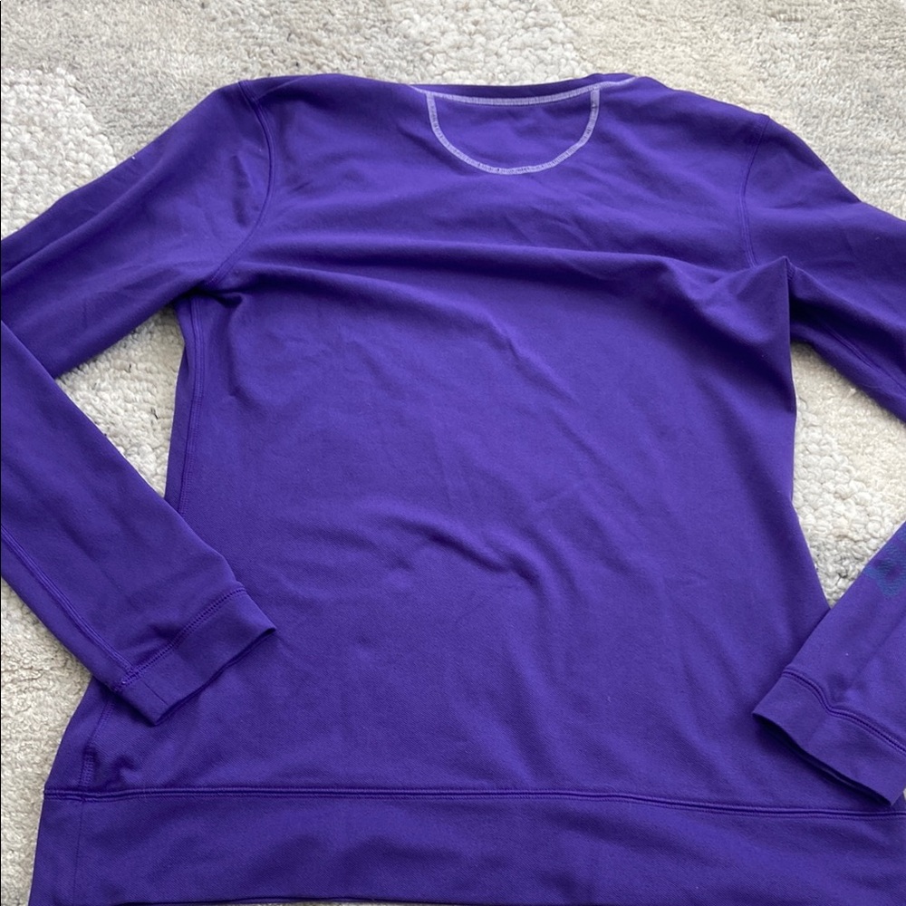 ✨5 for $15✨ Under Armour Purple Long Sleeve Shirt - Picture 6 of 7